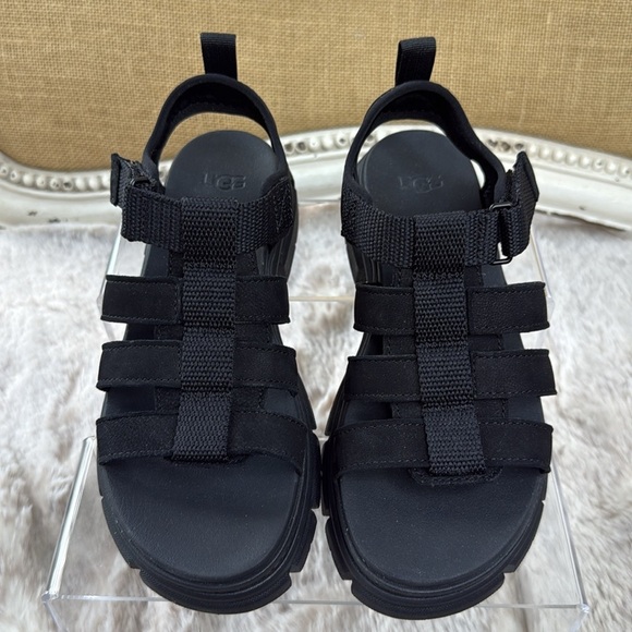 UGG | Ashton Sandal in Black, Size 2, NWT - Picture 2 of 16